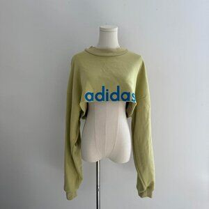 Adidas X Fear Of God  Essentials Cropped Crewneck Sweatshirt | Women’s Size M